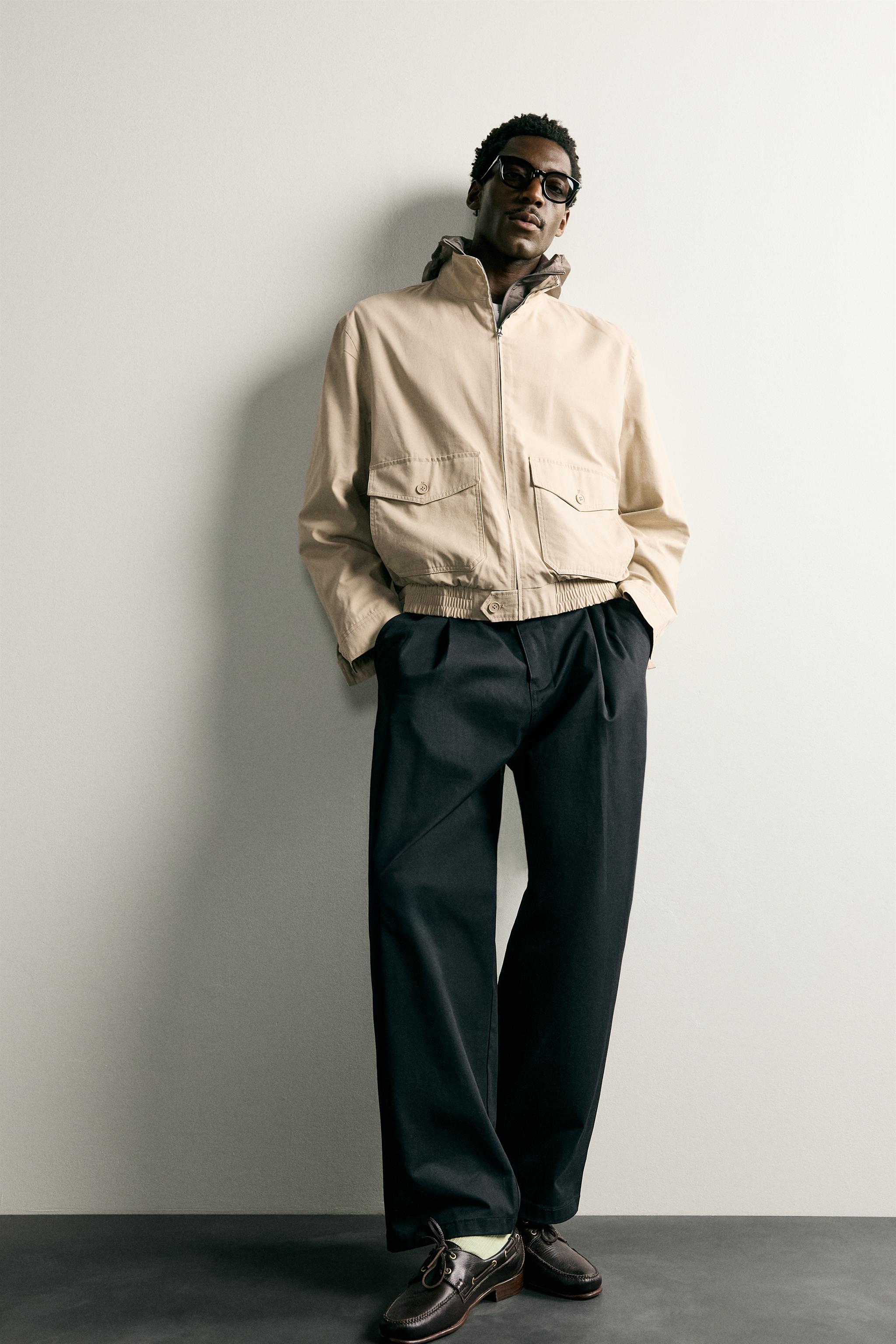 COTTON-LYOCELL REGULAR FIT JACKET
